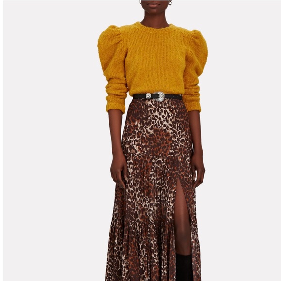 DEREK LAM 10 CROSBY Locken Puff Sleeve Sweater - Picture 2 of 5